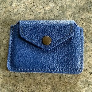 Portland Leather Molino Blue Lovebug plus Wallet